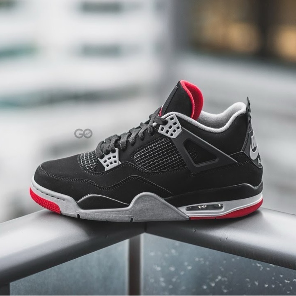 Air Jordan Jordan 4 Retro Bred 2019 (GS) - Sz 6Y